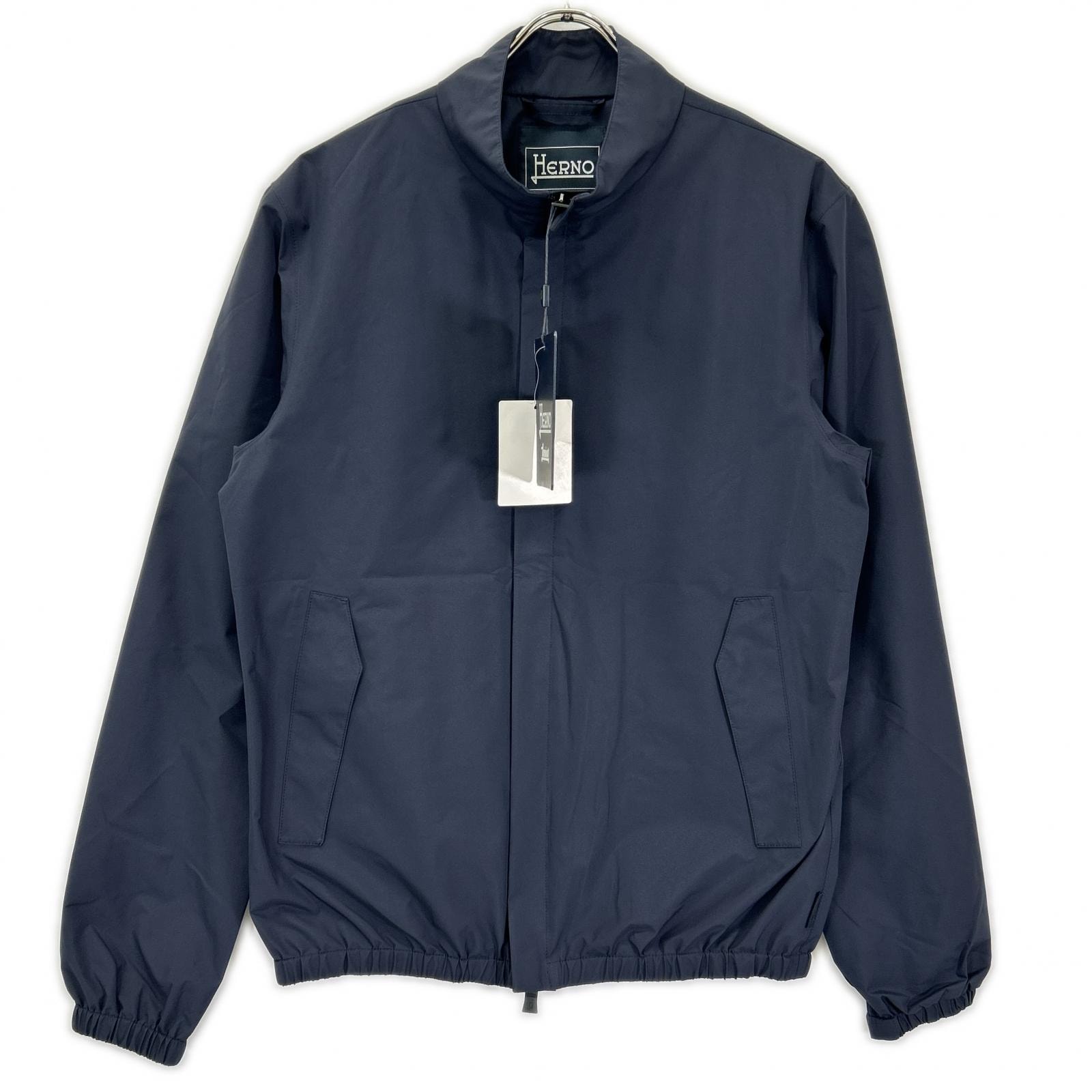 ヘルノ GI040UL-11101 Laminar/ラミナー ネイビー GORE-TEX ジップアップスタンドカラーブルゾン 48