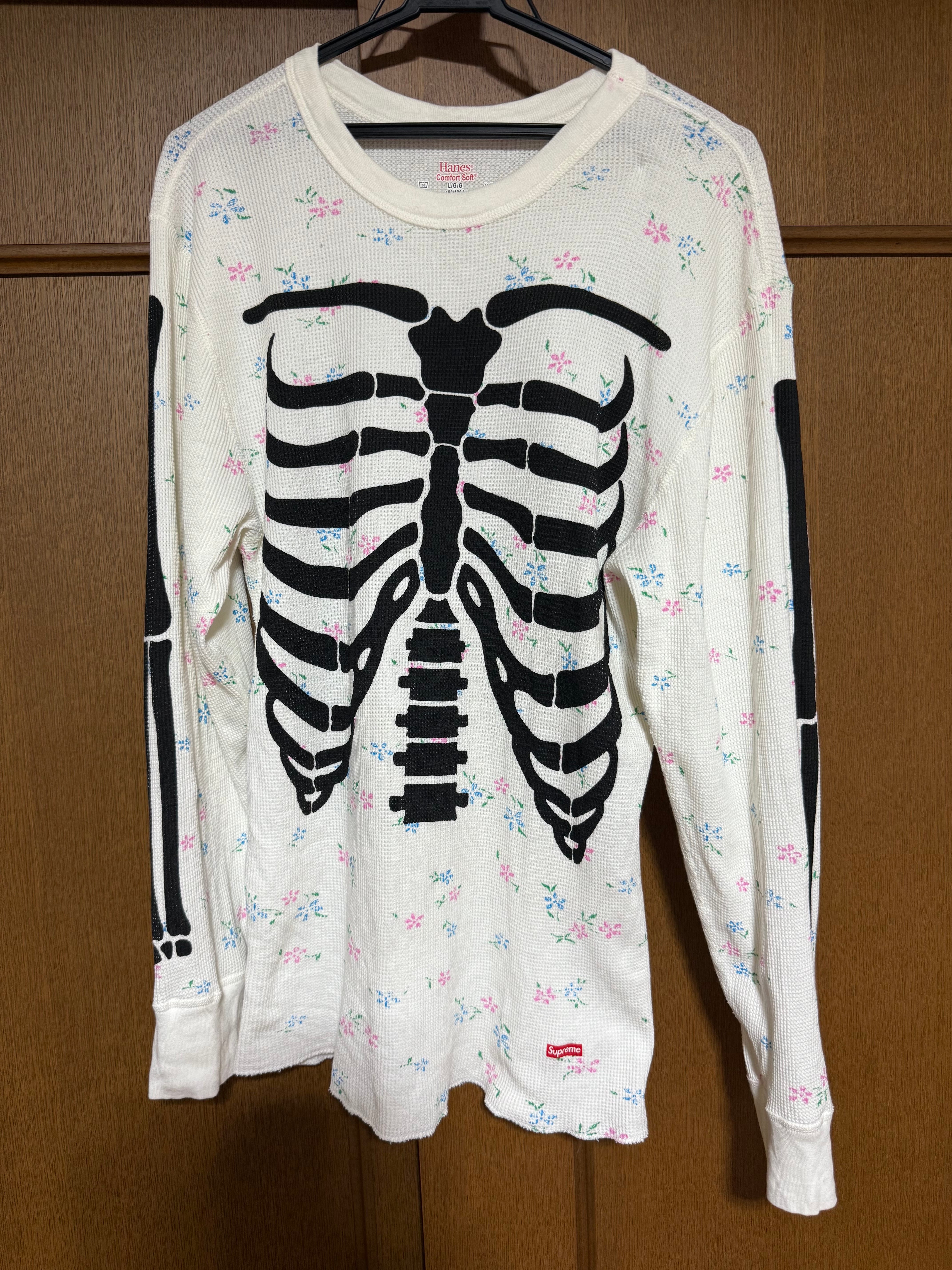 Supreme x Hanes Bones Thermal Crew (1 Pack) (25FW) "Floral"