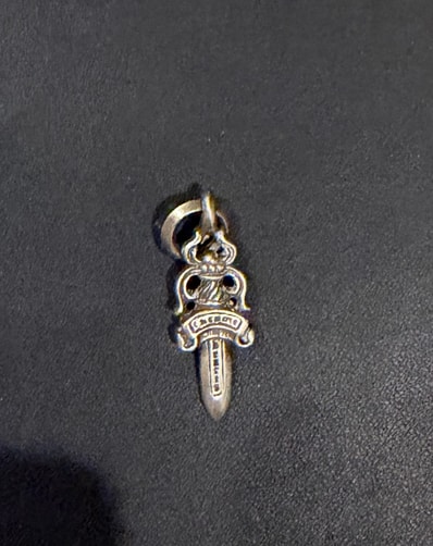 Chrome Hearts #5 Dagger Charm "Silver"