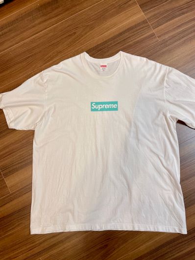 Supreme / Tiffany & Co. Box Logo Tee "White"