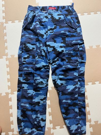 Supreme Cargo Pant "Blue Camo"(21SS)