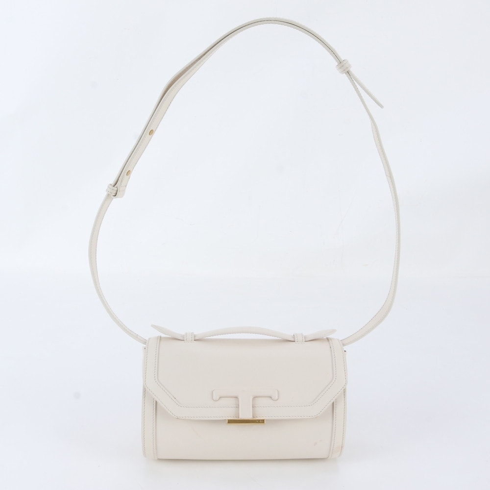 ■美品 トッズ Tタイムレスショルダーバッグ レザー