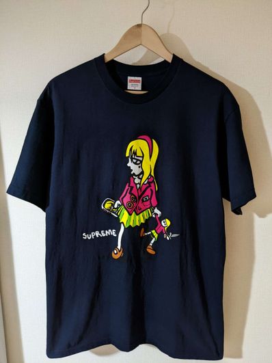Supreme Suzie Switchblade Tee "Navy"