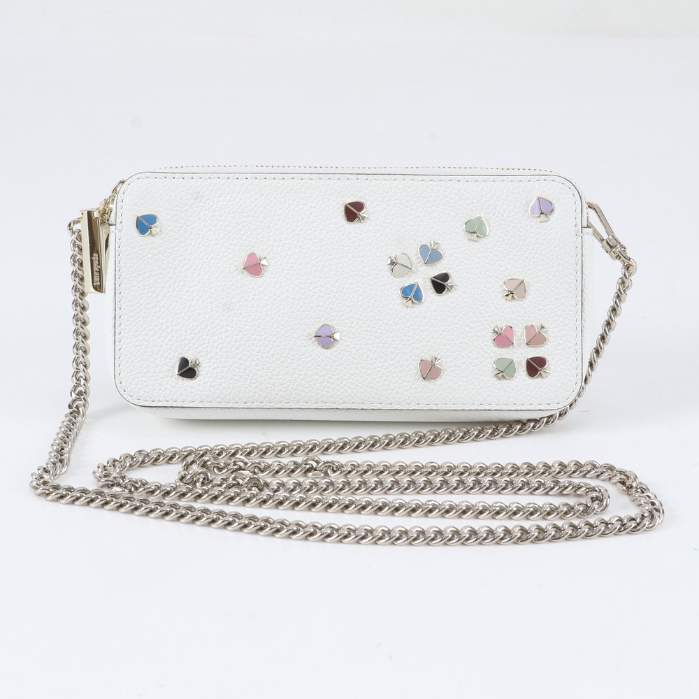 ■極美品 ケイトスペード チェーンショルダーバッグ レザー