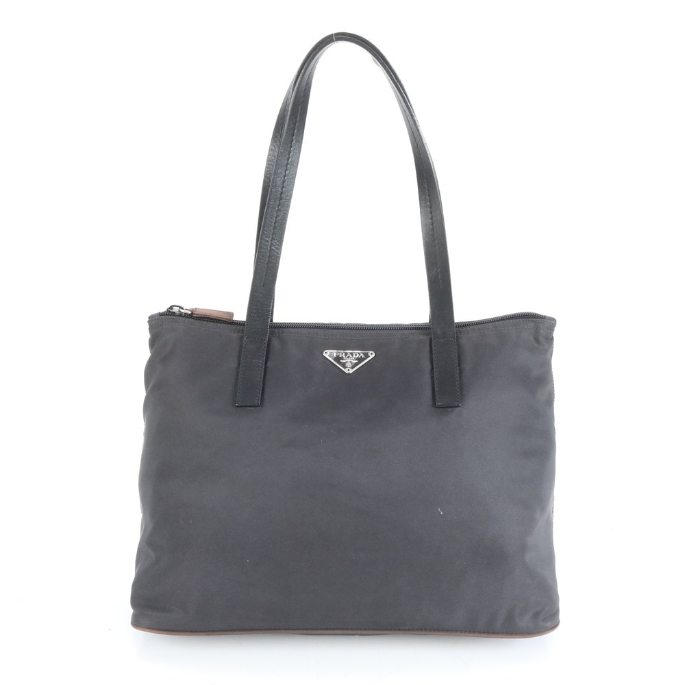 ■美品 プラダ テスート ナイロントート バッグ レザー×ナイロン