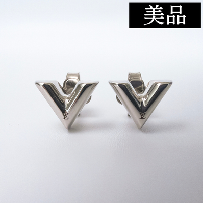 Louis Vuitton Essential V Stud Earrings