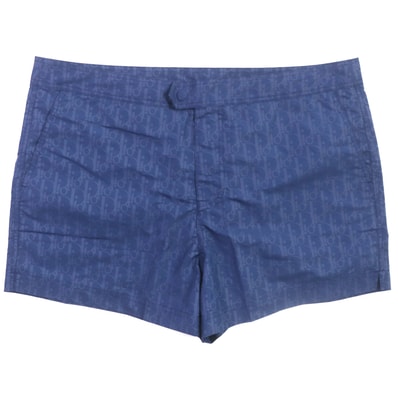 未使用品 ディオール オム ショートパンツ オブリーク ネイビー メンズ XL