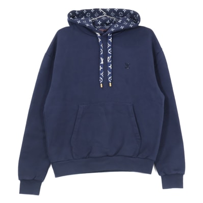 ルイヴィトン 【美品/国内正規/25年製】RM252MQ ZA8 HSY25X コットン プルオーバー パーカー XS