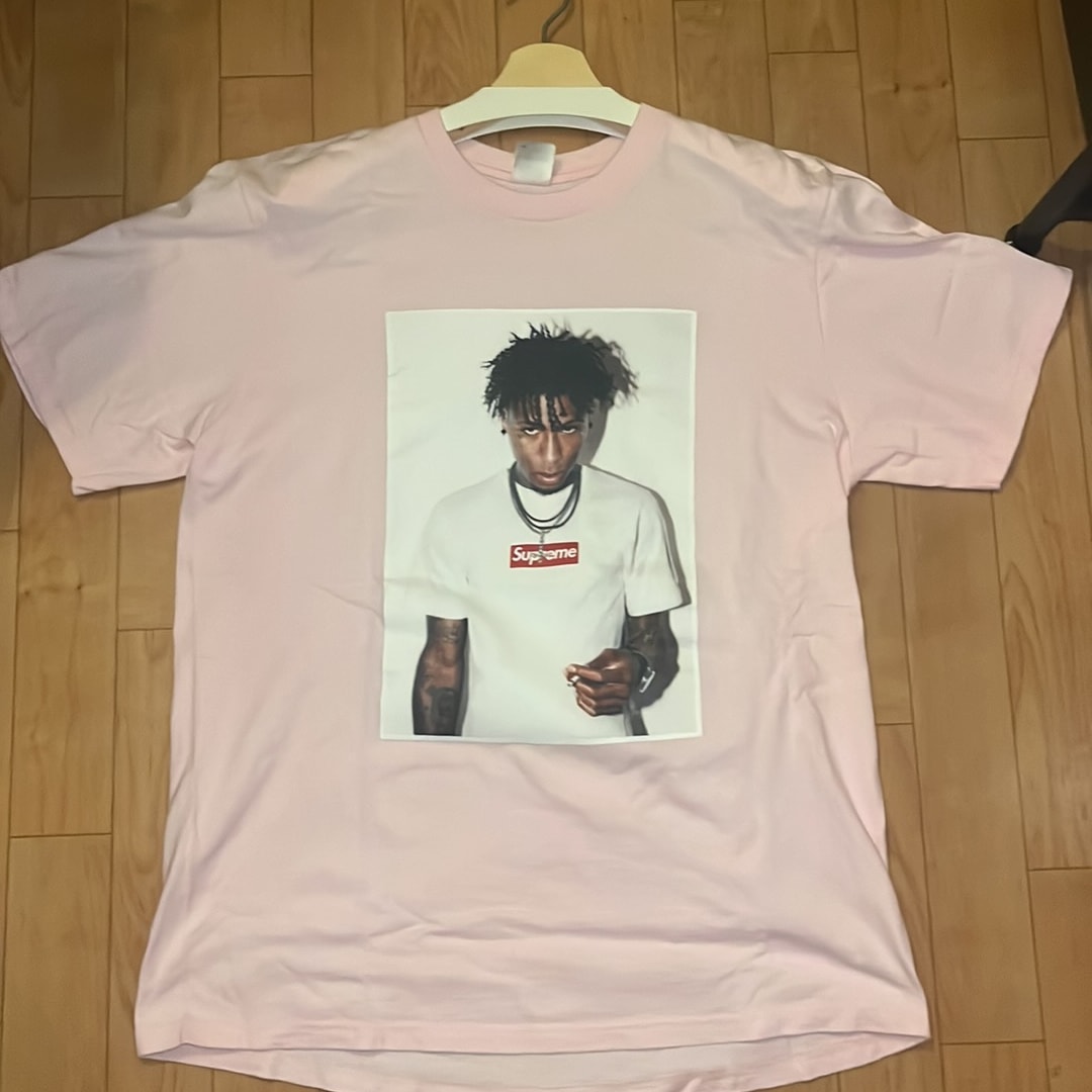 Supreme NBA Youngboy Tee "Light Pink
"