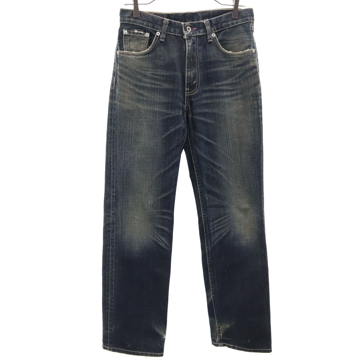 Levi's リーバイス 日本製 502-03 ストレートデニムパンツ W30 ネイビー ジーンズ