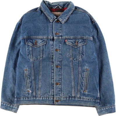 古着 90年代 リーバイス Levi's デニムジャケット Gジャン メンズXL相当 ヴィンテージ/eaa602050