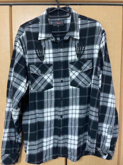 Supreme x HYSTERIC GLAMOUR Plaid Flannel Shirt "Black"