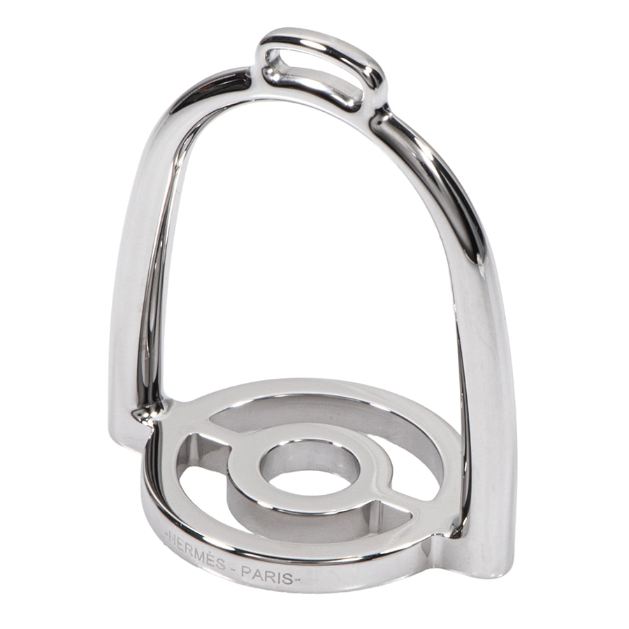 HERMES エルメス エトリエ スカーフリング メタル シルバー【中古】