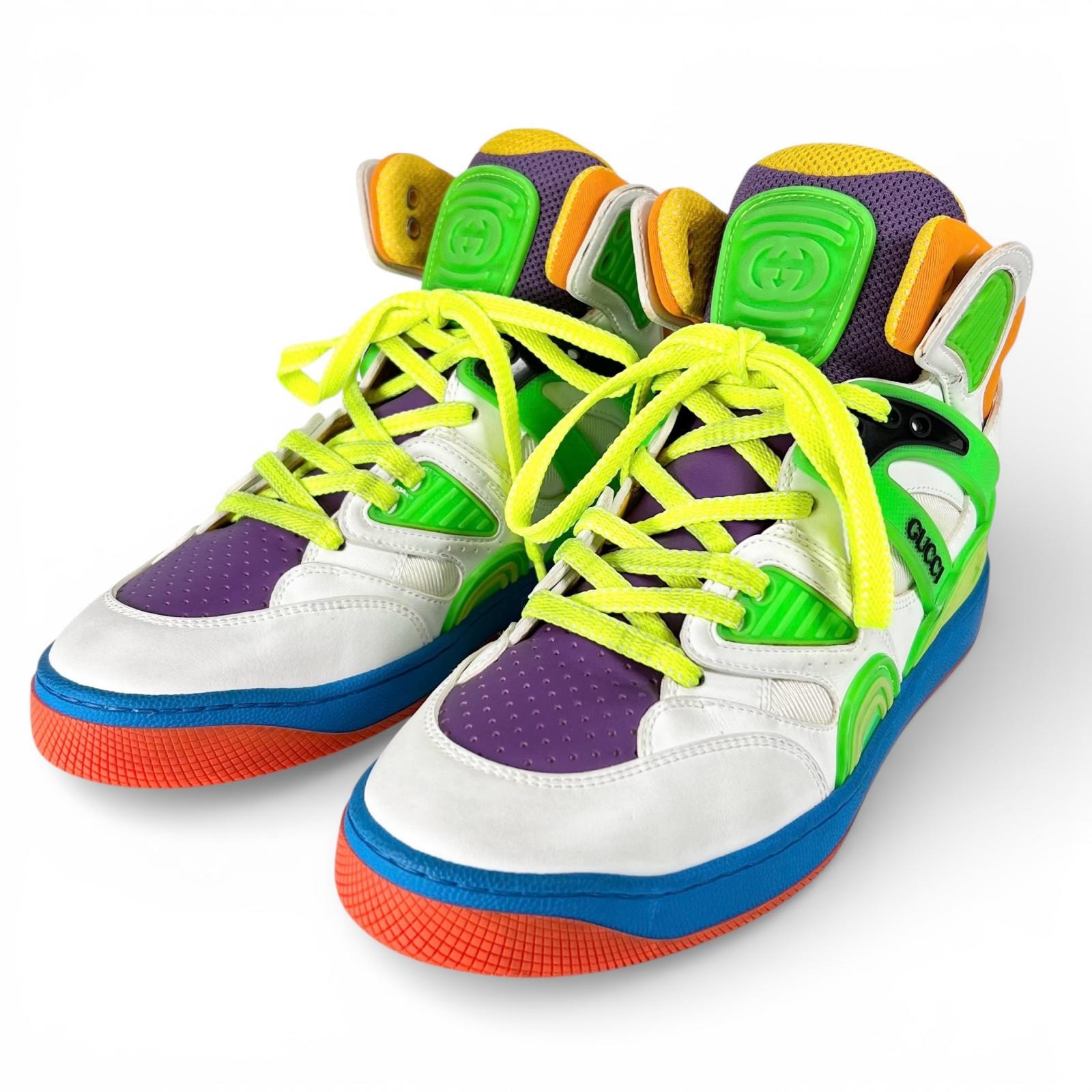 未使用品 グッチ ハイカットスニーカー BASKET 37 661310 이미지