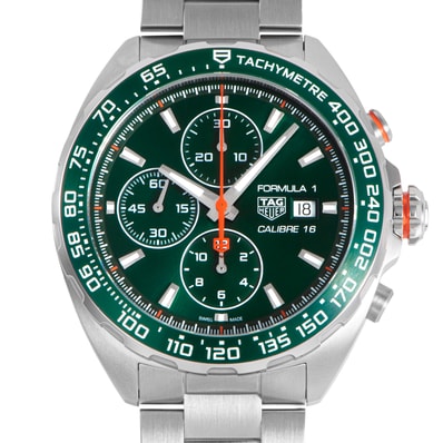 【新品】TAG HEUER タグホイヤー フォーミュラ1 クロノグラフ CAZ201H.BA0876 保証書2026年 ステンレススチール【中古】