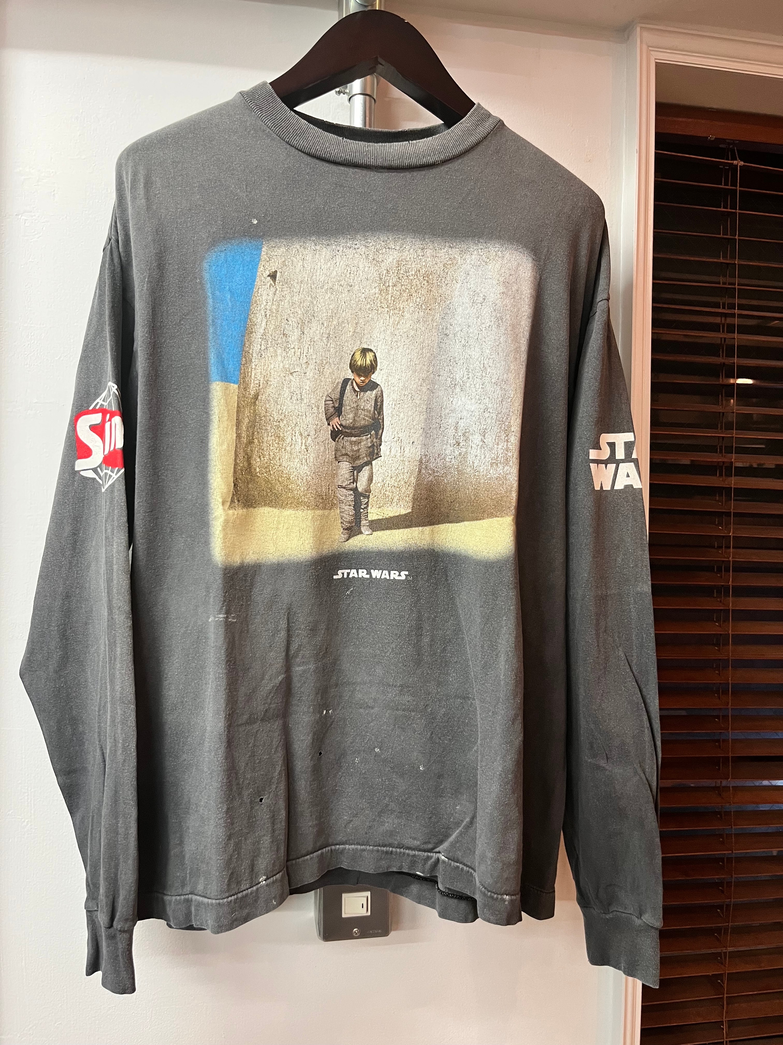 SAINT Mxxxxxx x SATR WARS LS Tee Darthvader "Black"