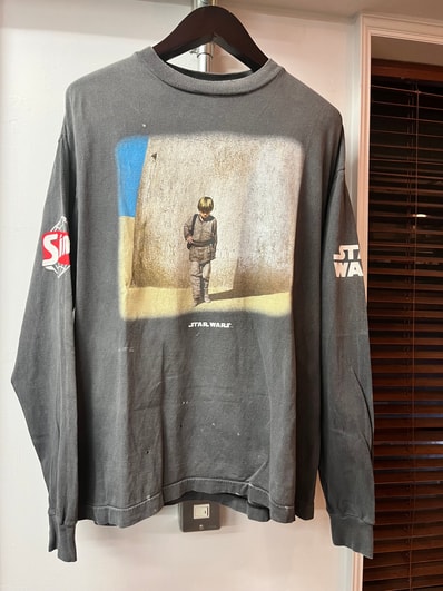 SAINT Mxxxxxx x SATR WARS LS Tee Darthvader "Black"