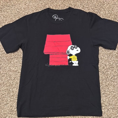 Uniqlo x KAWS x Peanuts Joe Kaws Doghouse Tee "Black"
