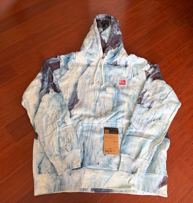 Supreme x The North Face Ice Climb Hooded Sweatshirt "Multi"