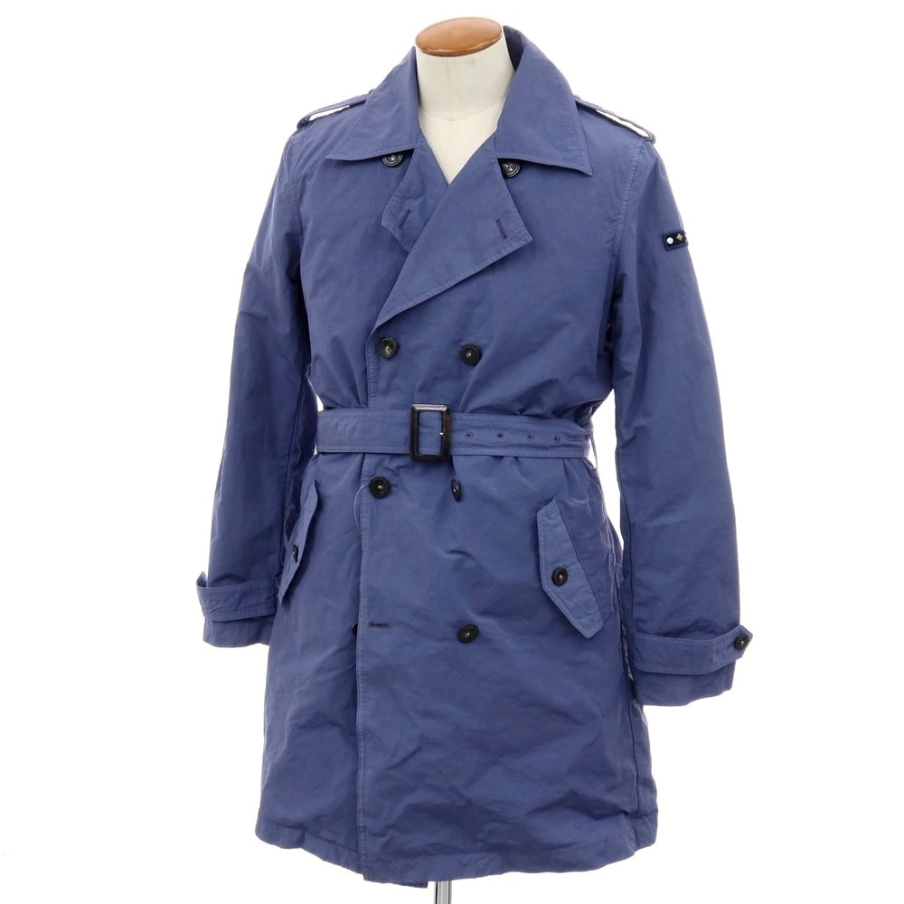 D (傷や汚れあり)】【中古】タトラス TATRAS ナイロン トレンチコート