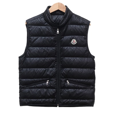 MONCLER モンクレール GUI GILET ダウンベスト ブラック F10911A10700 53029
1 メンズ【中古】