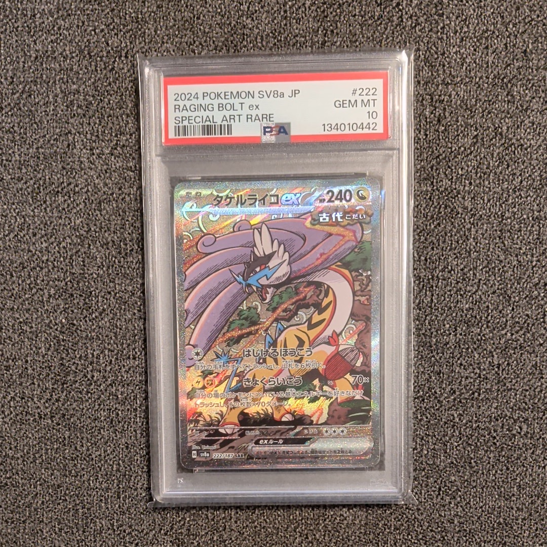 タケルライコex SAR [SV8a 222/187](ハイクラスパック「テラスタルフェスex」)