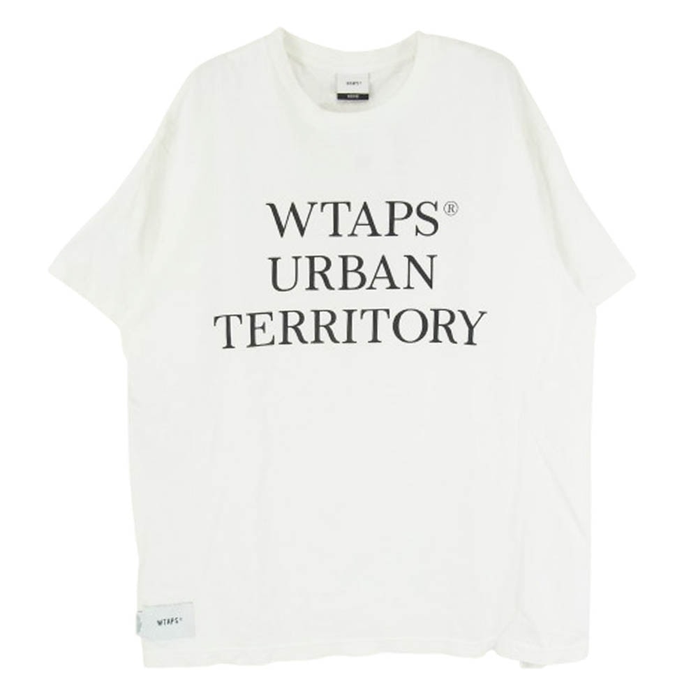WTAPS ダブルタップス Tシャツ 24SS 241ATDT-STM08S WUT / SS / COTTON プリント Tシャツ 半袖 カットソー ホワイト系 2【中古】