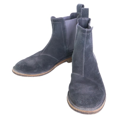 ボッテガヴェネタ グリーン サイドゴア クレープソール ブーツ 39