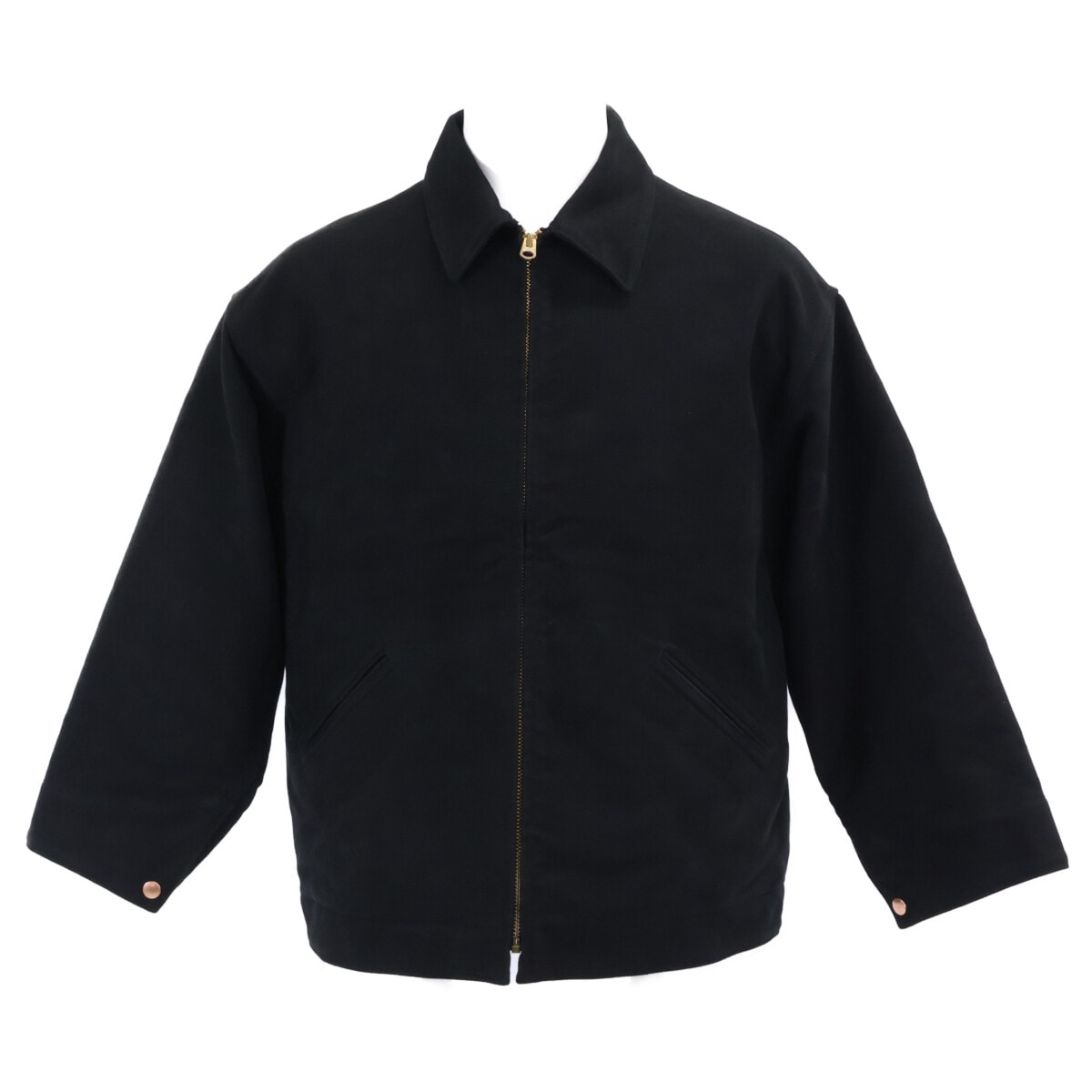 コモリ 【24AW】A03-01008 モールスキン ジップアップ ショート ジャケット 2