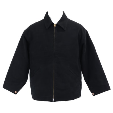 コモリ 【24AW】A03-01008 モールスキン ジップアップ ショート ジャケット 2