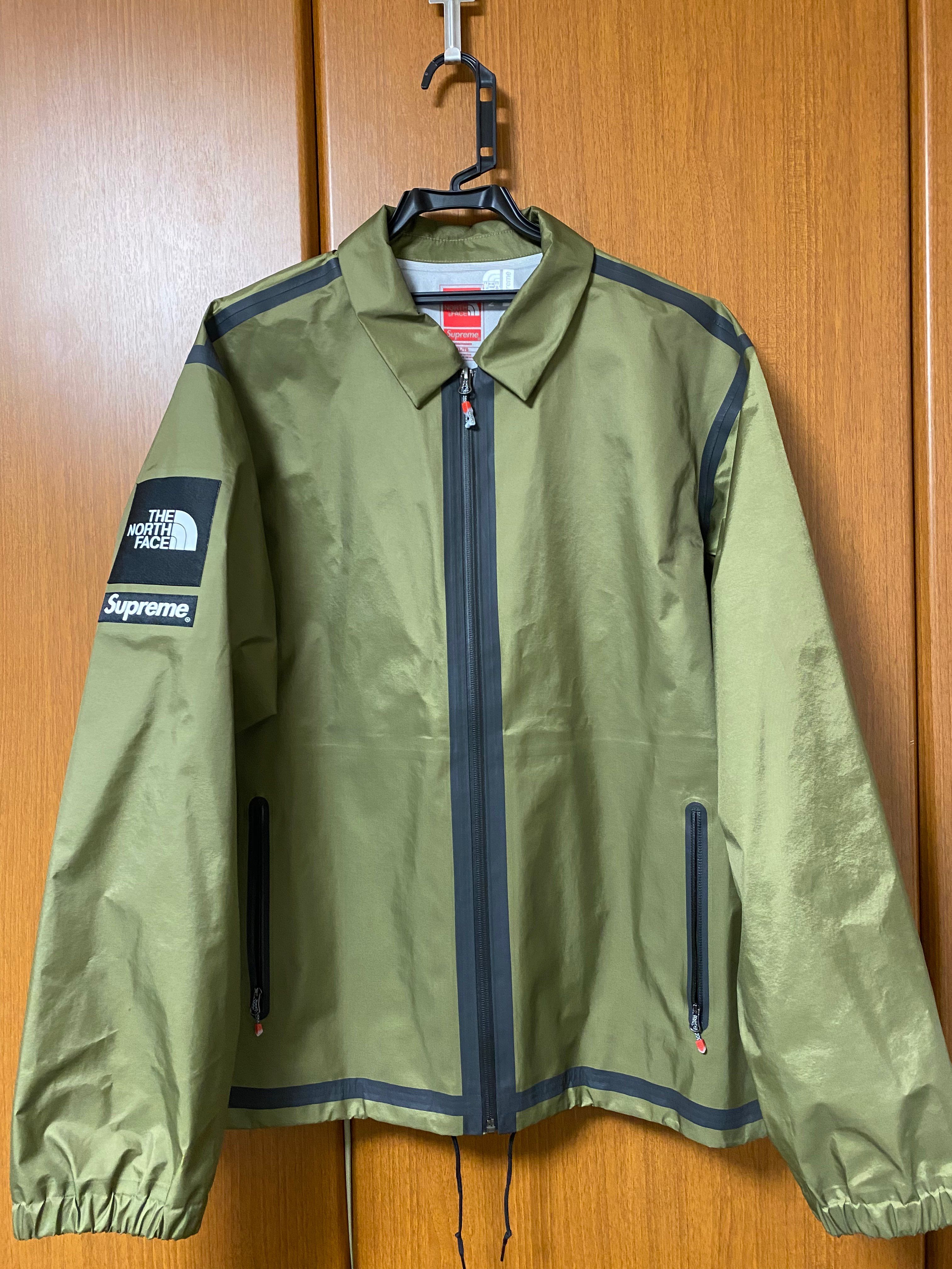 Supreme x The North Face Summit Series Outer Tape Seam Coaches Jacket "Olive"