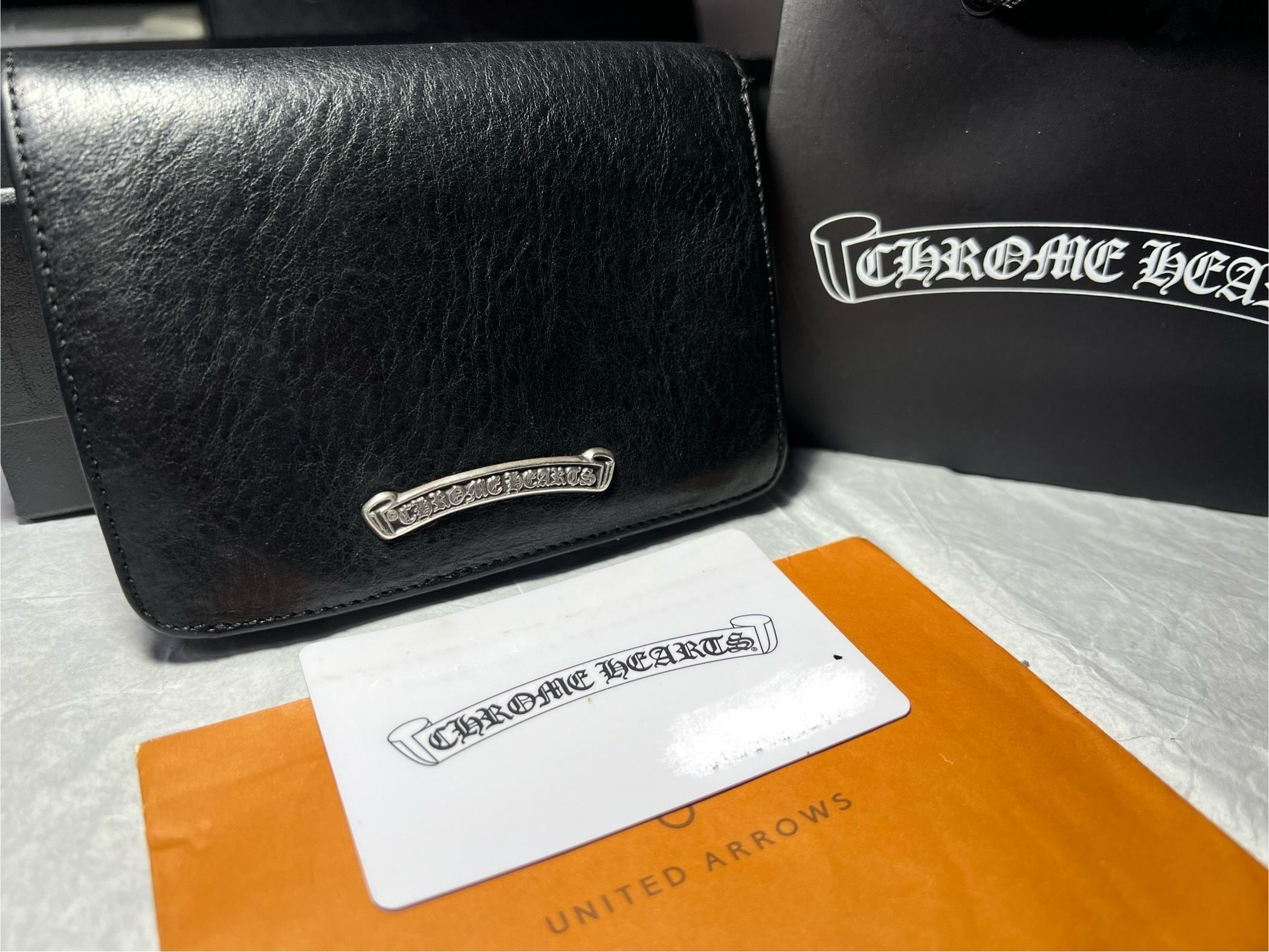 令和最新購入!超美品!2021年購入!クロムハーツ ジョーイウォレット 財布