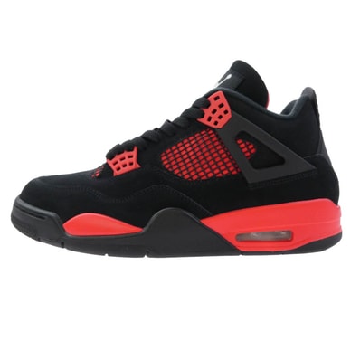 NIKE ナイキ スニーカー 22AW CT8527-016 Air Jordan 4 Red Thunder Crimson 【フェイクバスターズ鑑定済】エアジョーダン4 レッド サンダー クリムゾン スニーカー 【極上美品】【中古】