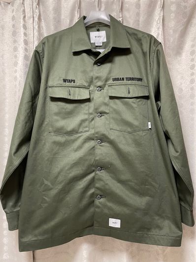 Wtaps BUDS / LS / COTTON. TWILL "Olive Drab"