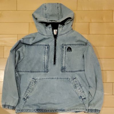 Supreme Nike ACG Denim Pullover "Washed Blue"