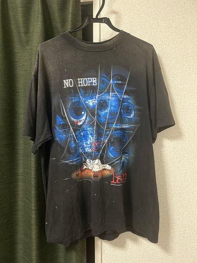 SAINT Mxxxxxx x serial experiments lain x Geeks Rule Lain SS T-Shirt/No Hope "Black"