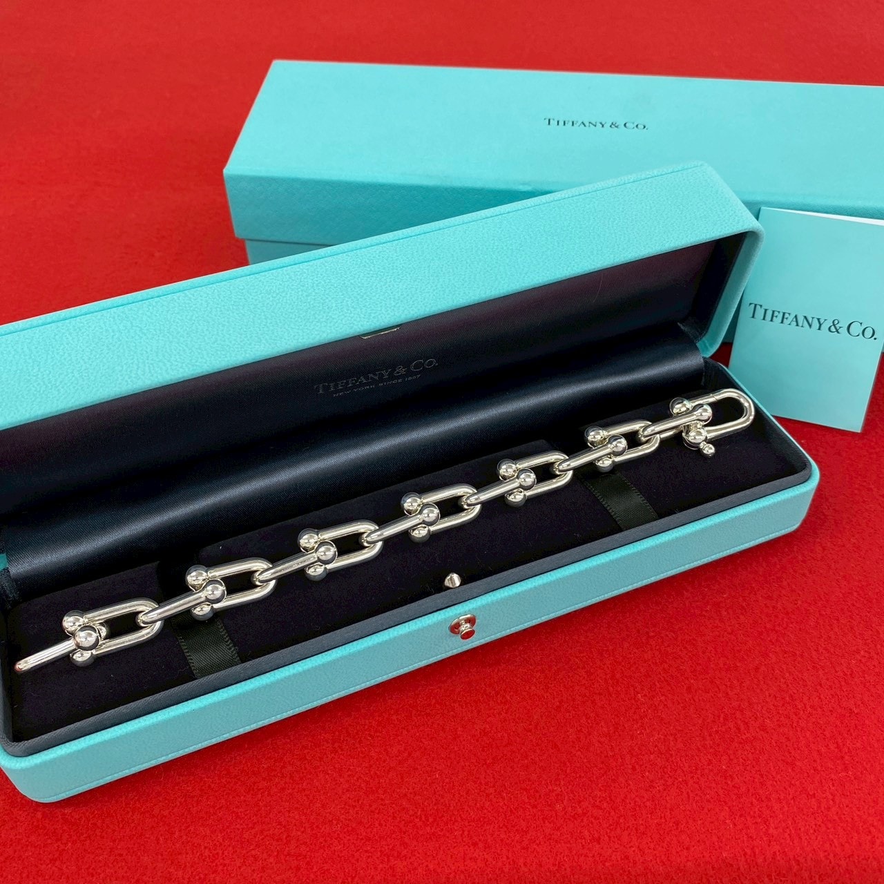 TIFFANY&Co. ティファニー ハードウェア ラージリンク ブレスレット シルバー925 ブレスレット シルバー
232-5