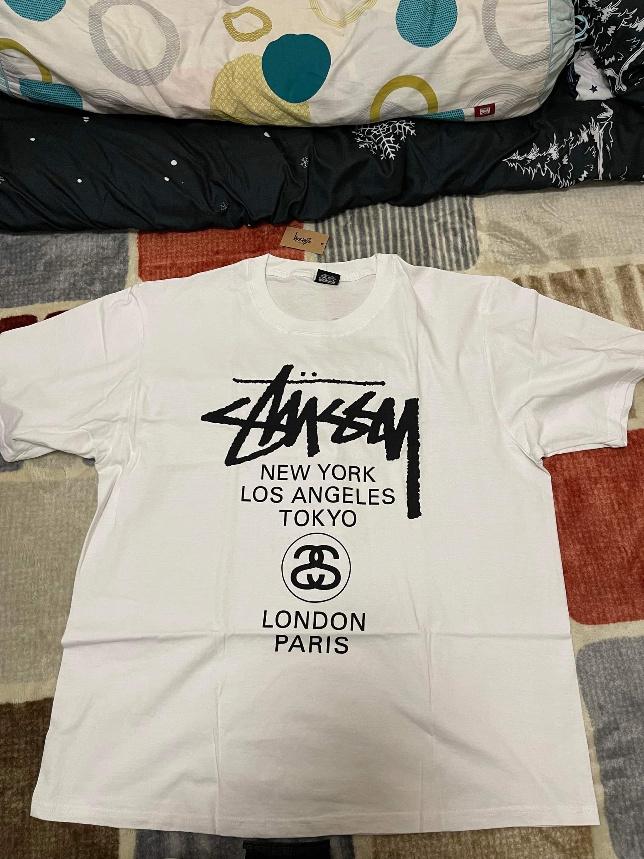 Stussy WORLD TOUR TEE "White"