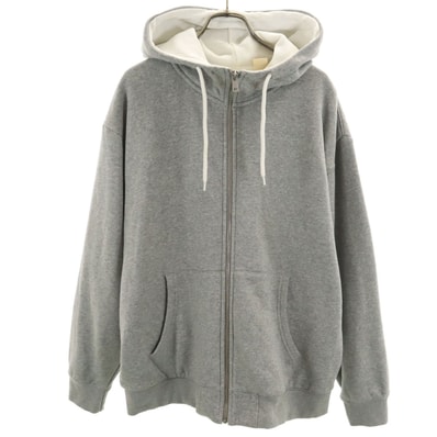 Levi's リーバイス 長袖 ジップパーカー S グレー系
