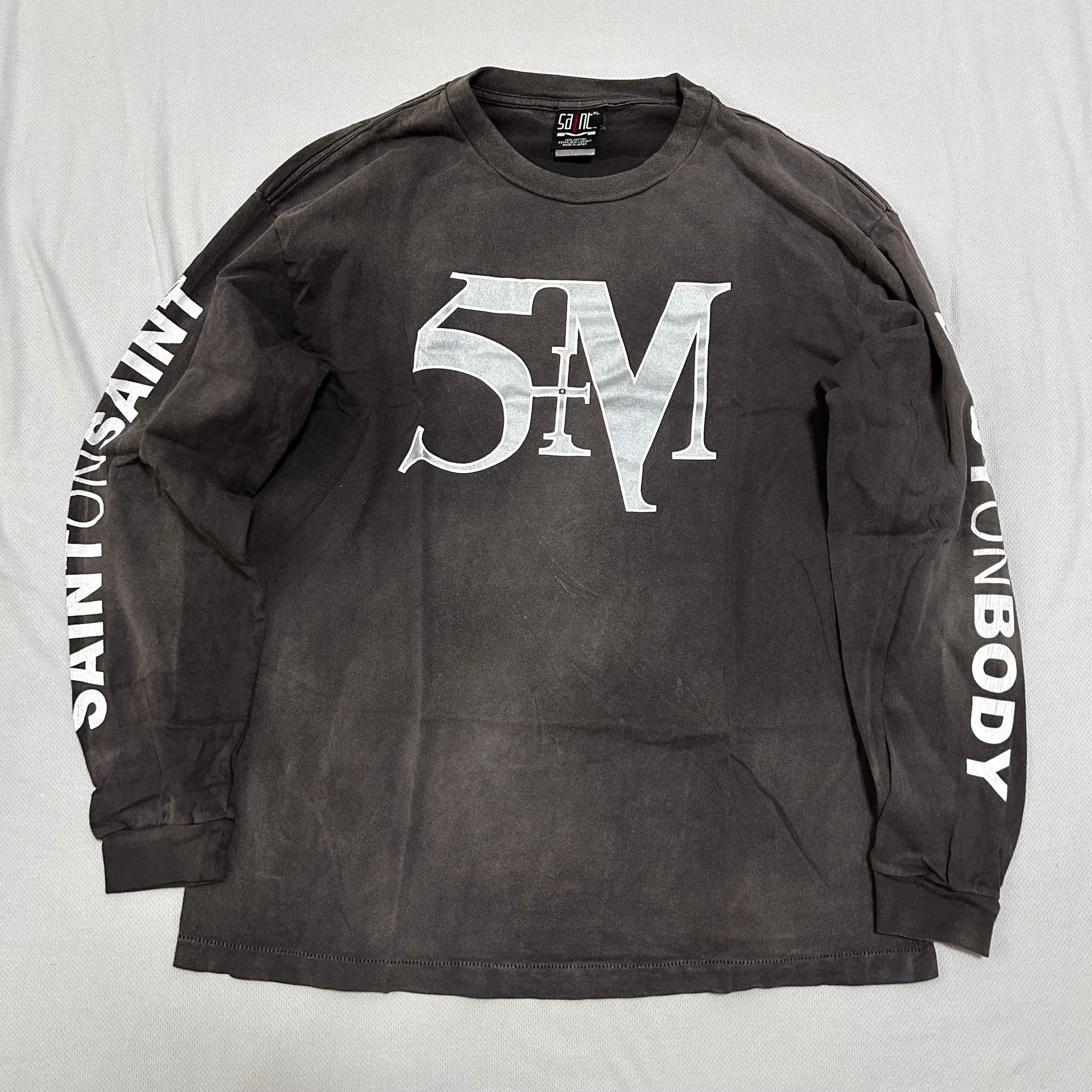 SAINT Mxxxxxx LS TEE STMYES "Black"