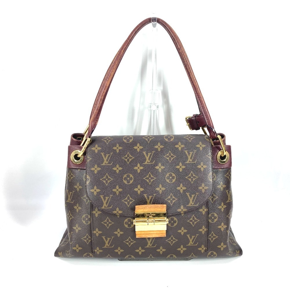 ルイヴィトン LOUIS VUITTON オランプ M40579 モノグラム 肩掛け カバン トートバッグ フラップ ショルダーバッグ モノグラムキャンバス ブラウン