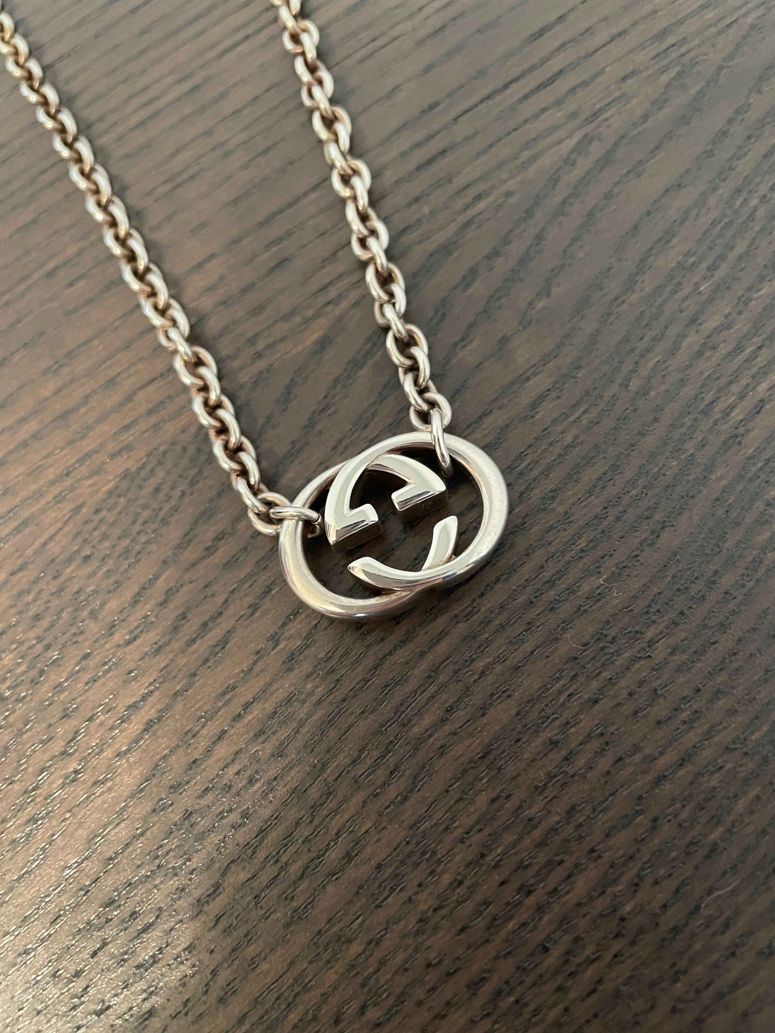GUCCI GG Necklace "Silver"