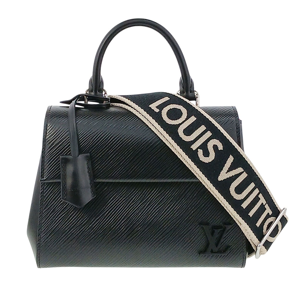 LOUIS VUITTON ルイ・ヴィトン クリュニー MINI ハンドバッグ M14435 エピレザー ブラック レディース【中古】