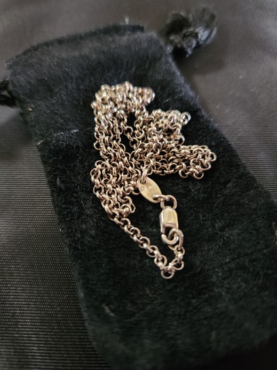 Chrome Hearts Roll Chain Necklace "Silver"