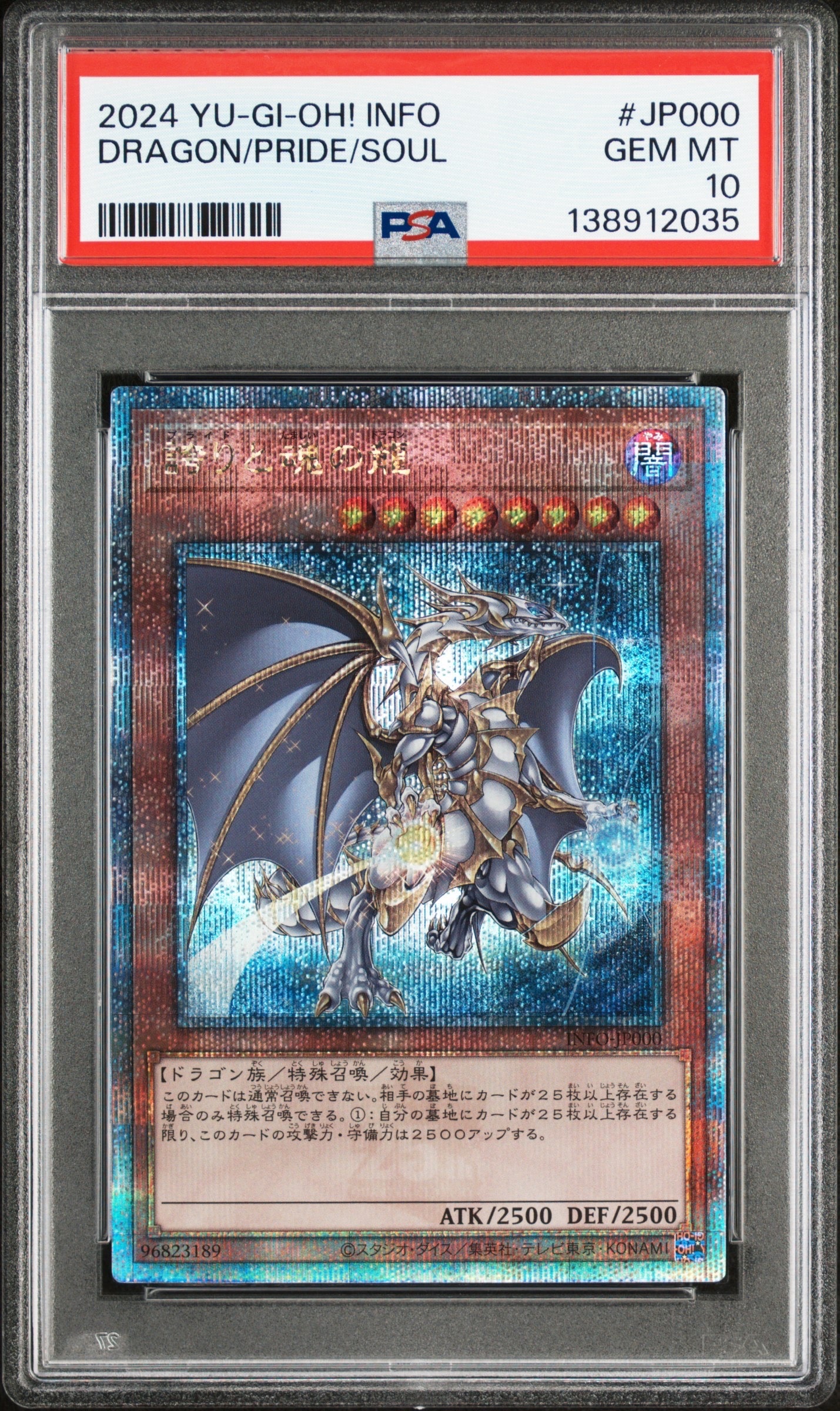 誇りと魂の龍 25th SE [INFO-JP000](インフィニット・フォビドゥン)