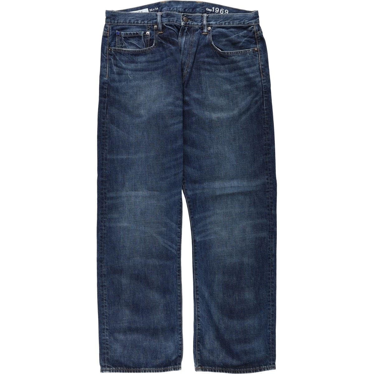 古着 ギャップ GAP 1969 LOOSE ストレートデニムパンツ メンズw37相当/eaa668923