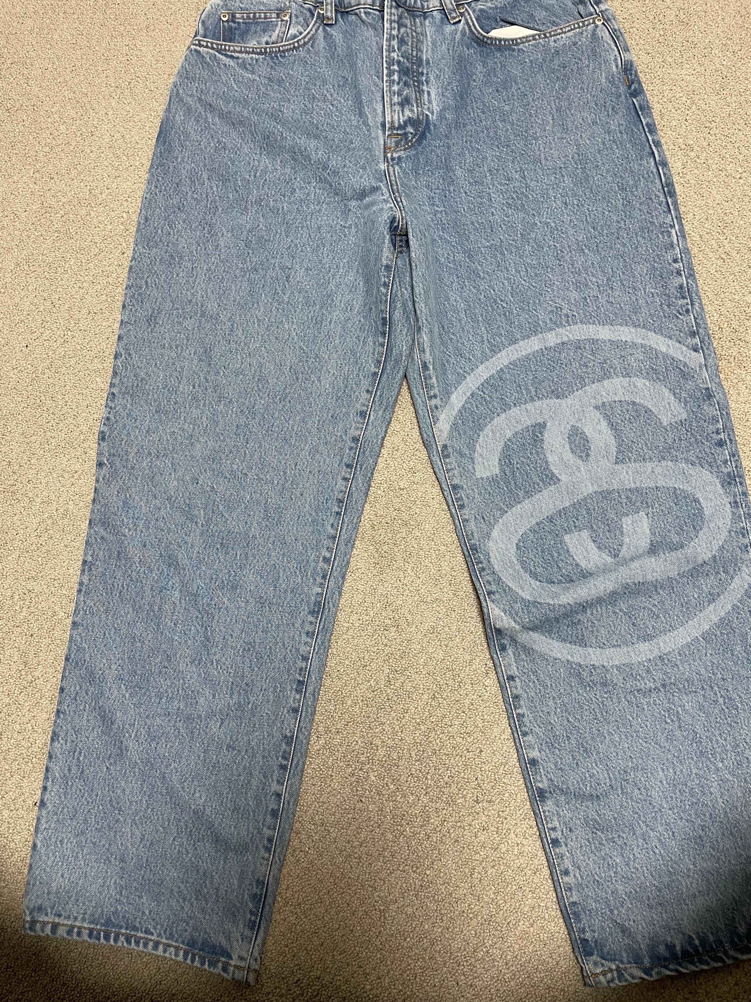 Stussy SS-Link Big OL' Jeans "Stone Wash"
