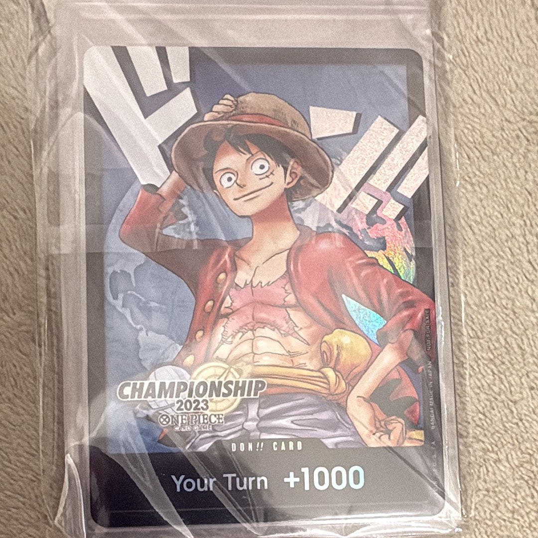 PSA10】ドン!!カード : モンキー・D・ルフィ (プロモーションカード
