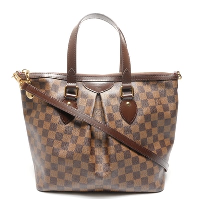 ヴィトン LV 2009年製 ダミエ パレルモPM ハンドバッグ【中古】