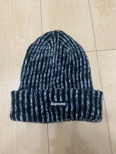 Supreme Rainbow Loose Gauge Beanie "Black" (24FW)